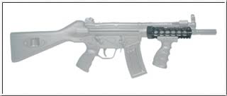 MP5 Tri-rail alu handguards
