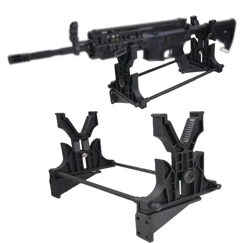 cleaning and maintenance rifle cradle