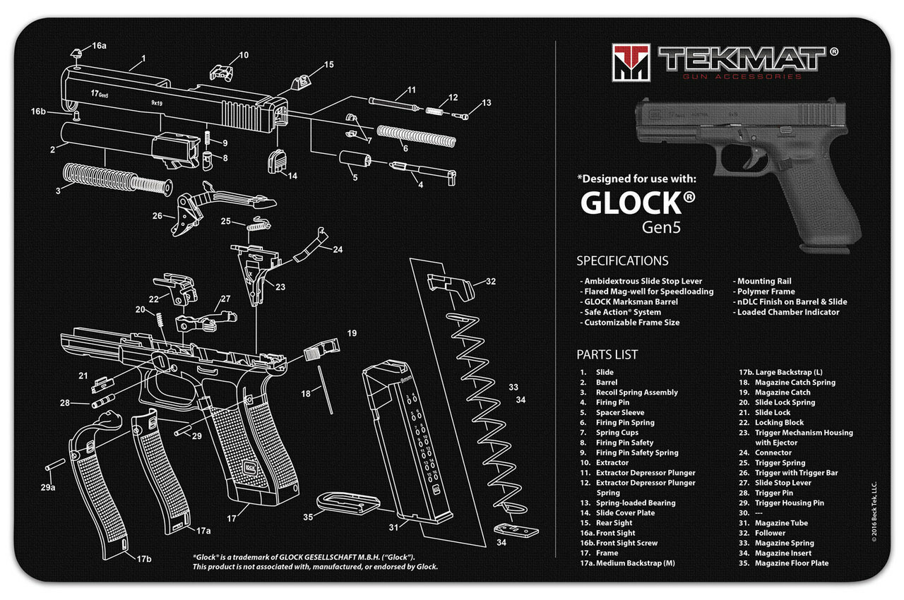 Tekmat Glock gen5