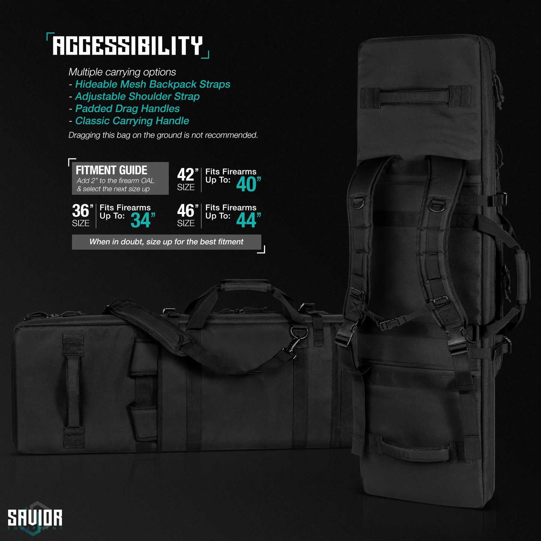 Savior_Equipment_Specialist_Rifle Bag_Black_RB-4213DG-WS-BK