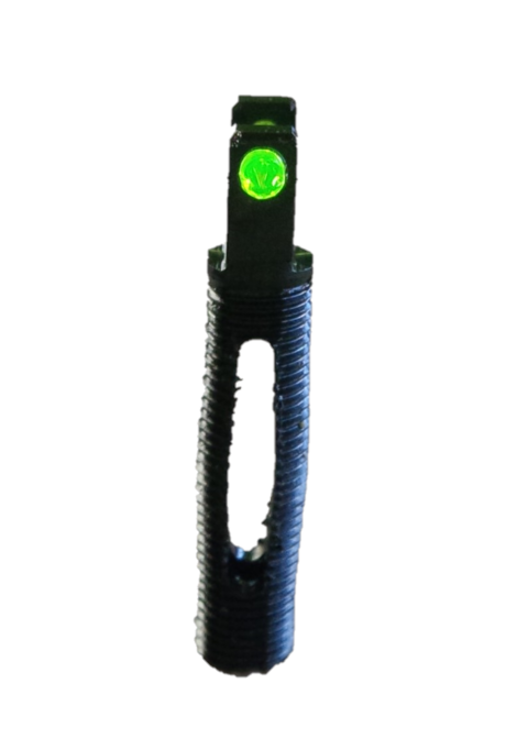 Green fiber optic front sight for VZ58-sa58-cz858