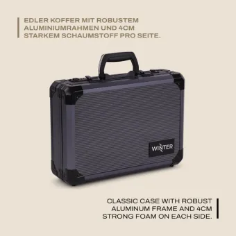 Alu-Pistol-Case-Jakob-Winter-JW-W14-ALU-N-GREY