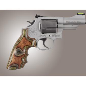 Hogue S&W K/L Frame Round Butt Grips Convert Lamo Camo