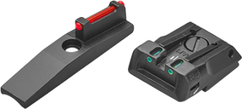 LPA Sight Set for Ruger Mark IV 22/45 lite