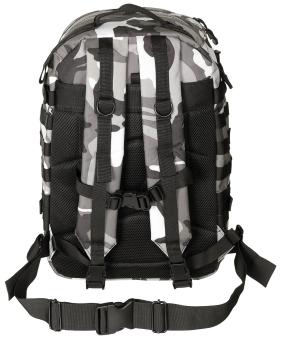 MFH Assault II 40L MOLLE backpack with multiple compartments urban