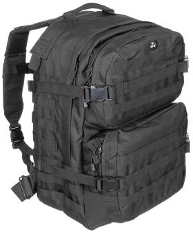 MFH US Assault II 40L tactical backpack black 30343A