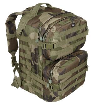 MFH US Assault II 40L tactical backpack woodland 30343t