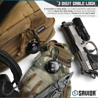 SAV-LK-ROUND-BK-FOURPK_Savior_3-digit_Cable_Locks SAV-LK-ROUND-BK-FOURPK_Savior_3-digit_Cable_Locks