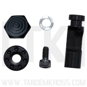 Tandemkross Titan Extended Magazine Release for Ruger MKIV 22_45 Black, Tandemkross, TK26N0247BLK1