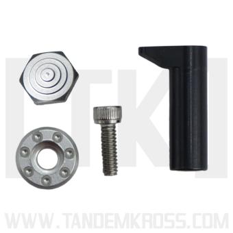 Tandemkross Titan Extended Magazine Release for SW22 Victory Silver TK23N0115SLV1