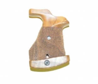 S&W K&L frame round but grips sport logo
