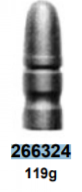 .266 cal 119gr RN 2 cavity mould