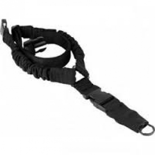 One Point Bungee Rifle Sling Black