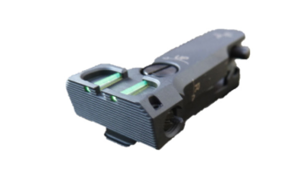 adjustable fiber optic rear sight for vz.58-sa58-cz 858