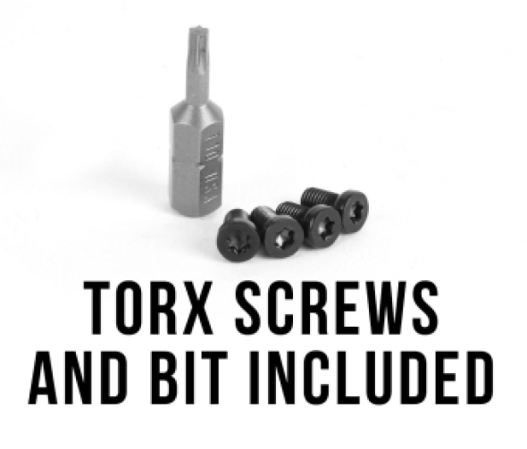 egw torx screws and bit included