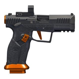 FN hiper with blue magwell and magazine extention