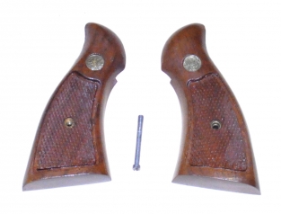 S&W K/L-Frame Square Butt originele grips (vlakke onderzijde)