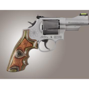 Hogue S&W K/L Frame Round Butt Grips Convert Lamo Camo