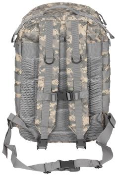 MFH Assault II 40L MOLLE backpack with multiple compartments AT-digital