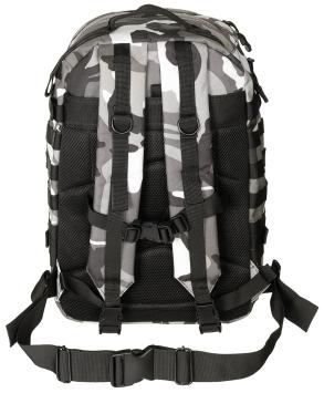 MFH Assault II 40L MOLLE backpack with multiple compartments urban