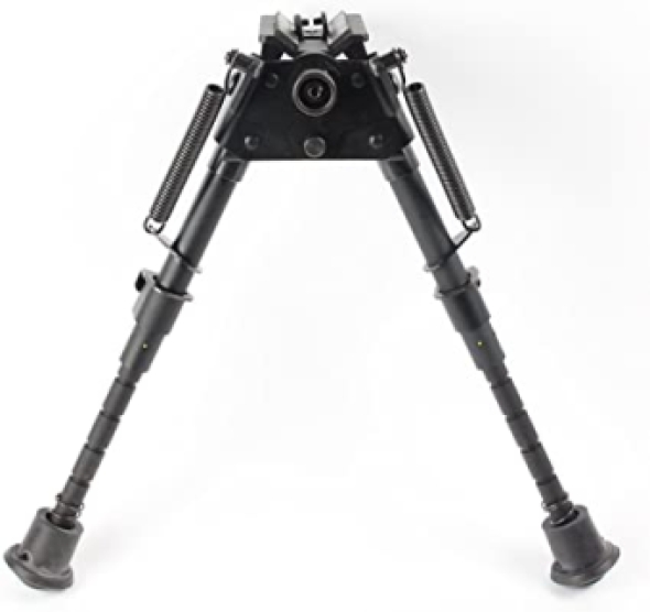 swivel bipod fully extended