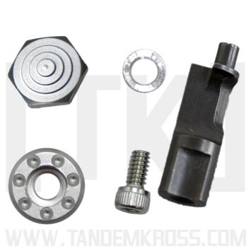 Tandemkross Titan Extended Magazine Release for Ruger MKIV Silver TK24N0249SLV1