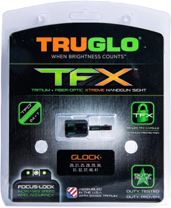 Truglo tfx Glock high sights