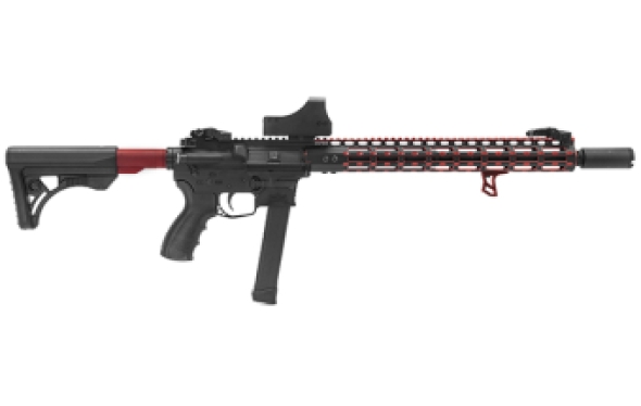 utg- m-lok-ultra-slim-handstop-red