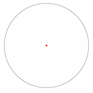 Vortex CrossFire 2 MOA reticle