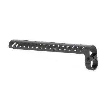 Black Warrior Vented Heat Shield For Winchester 1300 Defender Shotgun - 12 Gauge, Black Polymer